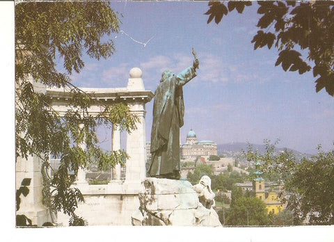 Postal 028559 : Statue St. Gerhard (Budapest - Hungria)