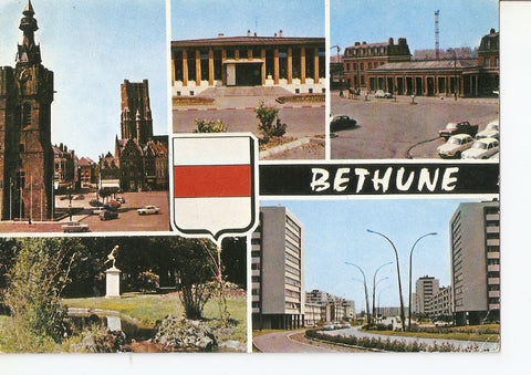 Postal 028569 : Bethune (Pas de Calais), Le Jardin Public - La Zup