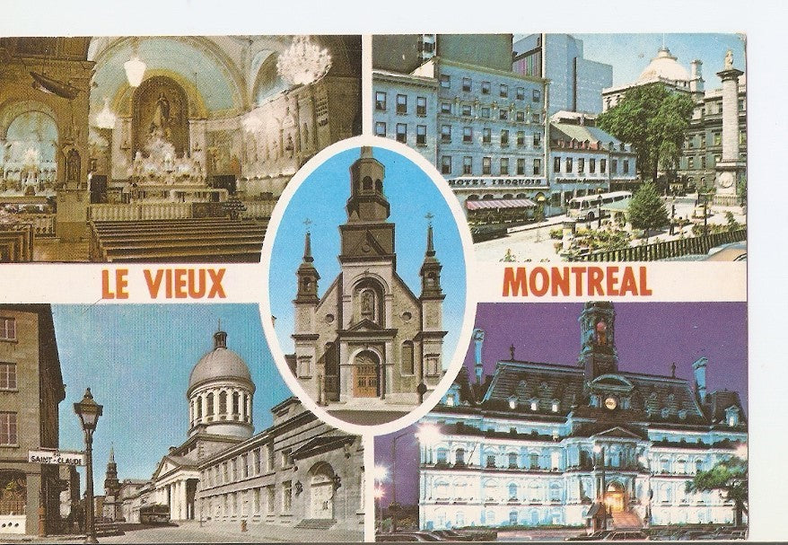 Postal 028571 : Le Vieux, Montreal