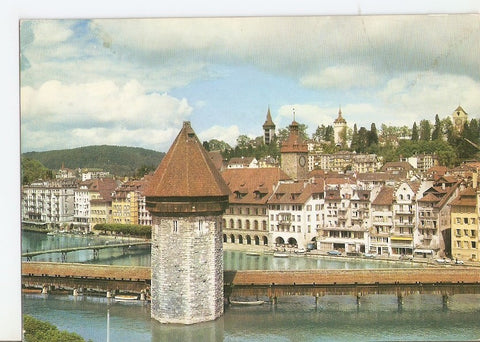Postal 028590 : Luzern, Kapellbrücke