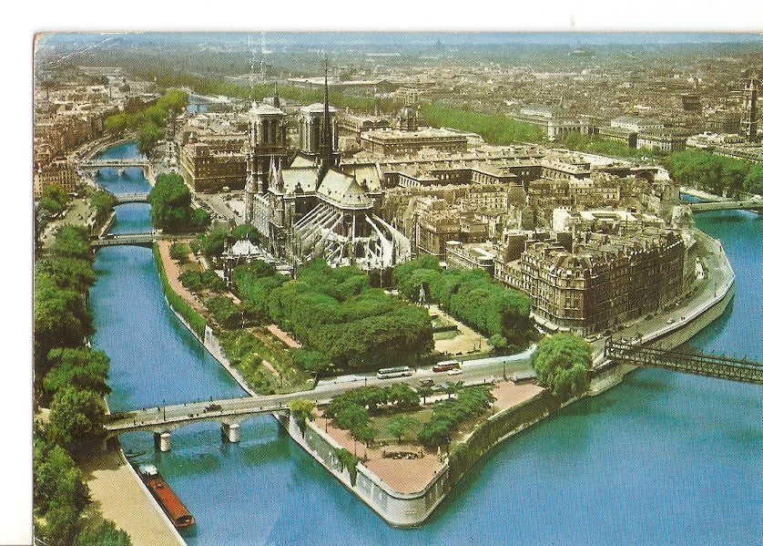 Postal 028593 : Paris, The island of the Cite