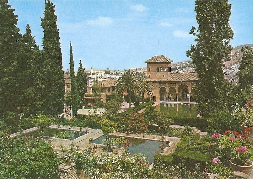 Postal 028605 : Granada Alhambra. El Partal, Torre de las Damas