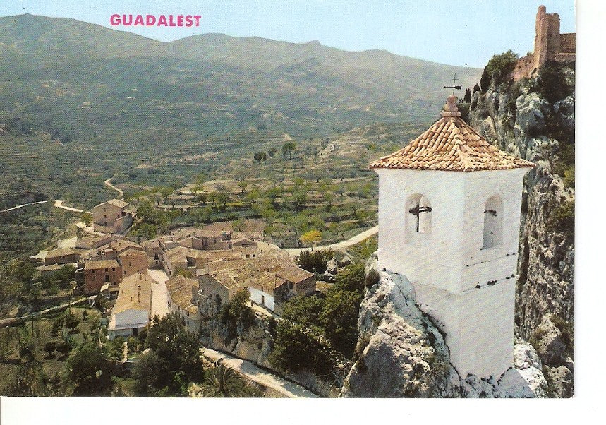 Postal 028619 : Castell de Guadalest (Alicante)
