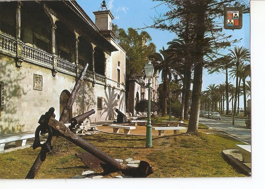 Postal 028633 : Mallorca. Palma. Paseo de Sagrera. Consulado del Mar y Museo Maritimo