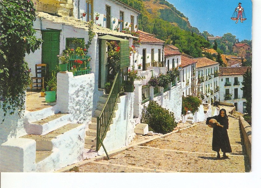 Postal 028637 : Malaga, Subida a Gibralfaro