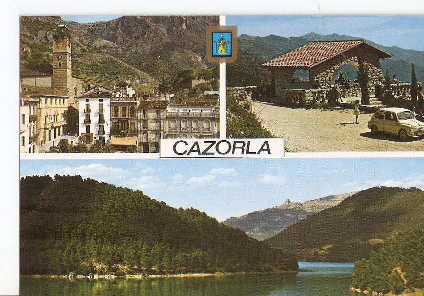 Postal 028696 : Plaza del Generalisimo, Cazorla (Jaen)