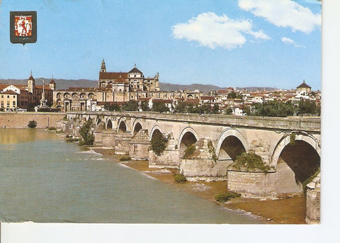 Postal 028703 : Cordoba. Puente Romano. Al fondo vista parcial