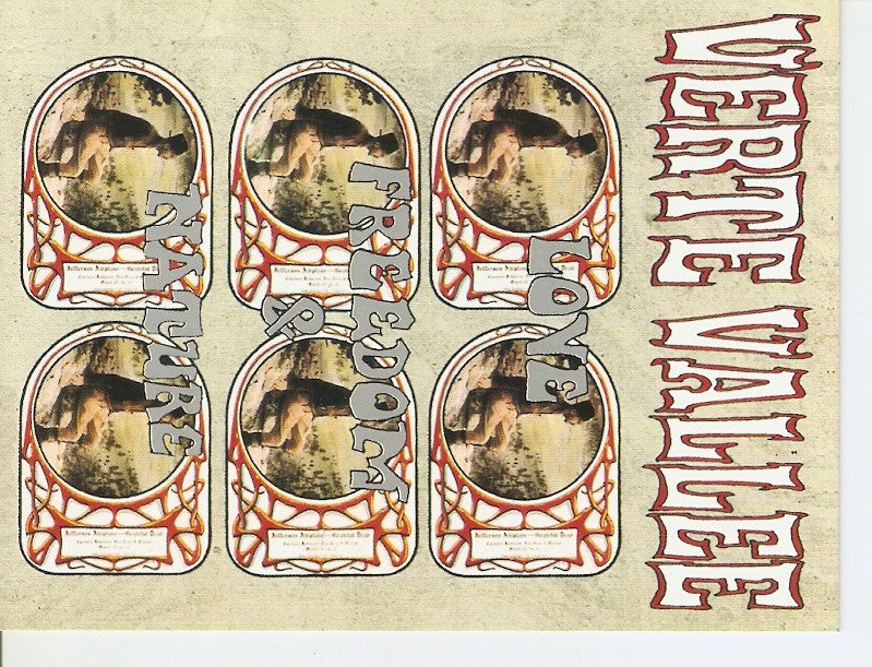 Postal 028712 : Verte Vallet, Love Freedom & Nature