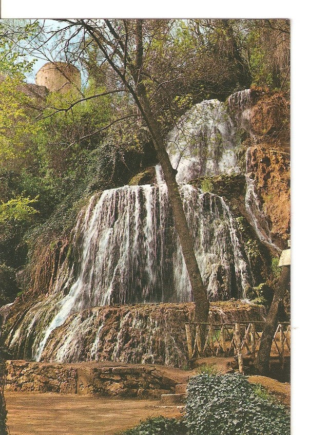 Postal 028729 : Monasterio de Piedra (Zaragoza), Cascada Trinidad