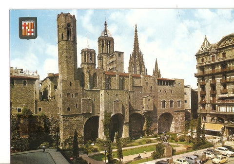 Postal 028735 : Plaza Berenguer el Grande. Barrio Gotico - Barcelona