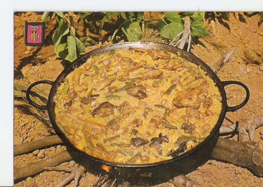Postal 028744 : Paella Valencia. Valencia