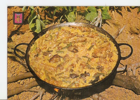 Postal 028744 : Paella Valencia. Valencia