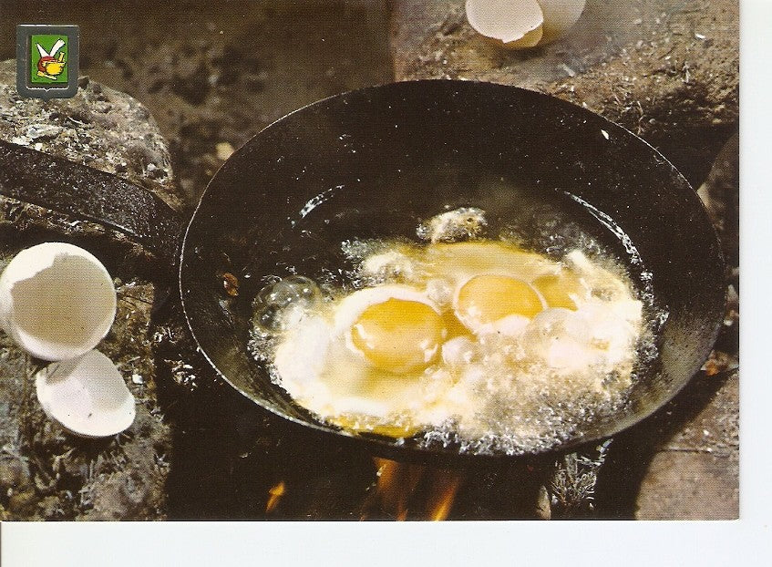 Postal 028745 : Platos Tipicos. Huevos fritos