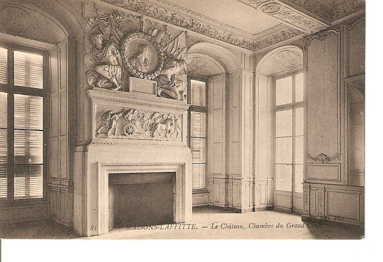 Postal 028810 : Maisons Laffitte. Le Château, Chambre du Grand Conde