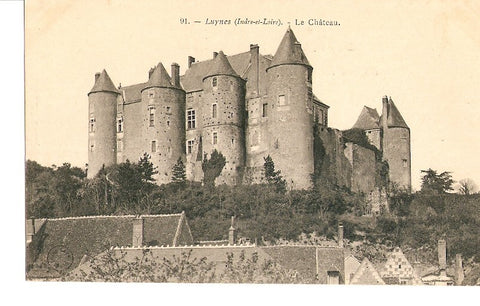 Postal 028811 : Luynes (Indre-et-Loire). Le Château