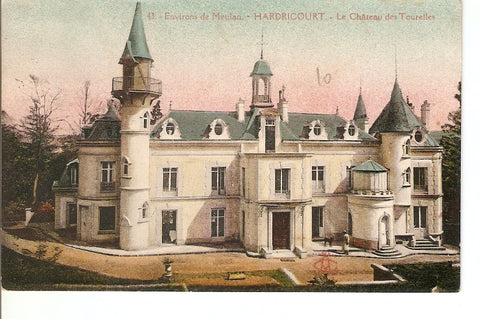 Postal 028822 : Environs de Meulan - Hardricourt - Le Chäteau des Tourelles