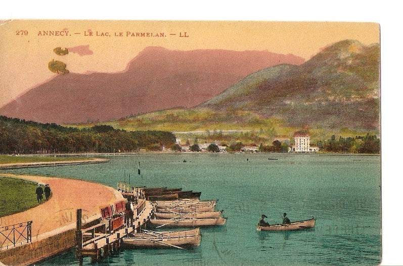 Postal 028829 : Annecy - Le Lac, Le Parmelan - LL