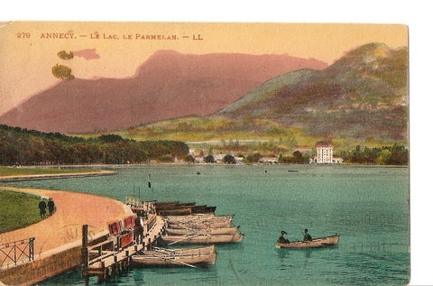 Postal 028829 : Annecy - Le Lac, Le Parmelan - LL