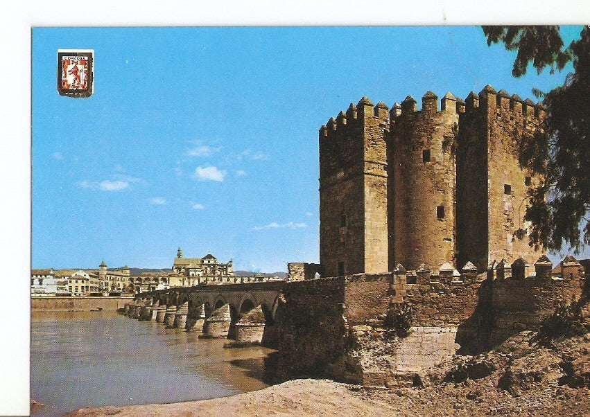 Postal 028857 : Cordoba. Puente Romano y Fortaleza Calahorra