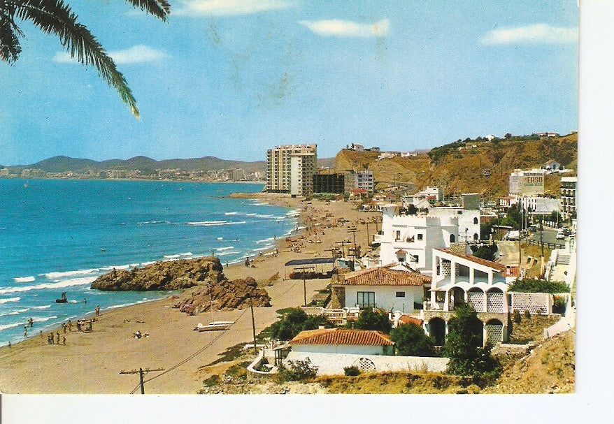 Postal 028864 : Costa del Sol - Carvajal - Fuengirola. Playa