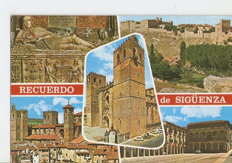 Postal 028875 : Sigüenza- Bellezas de la Ciudad