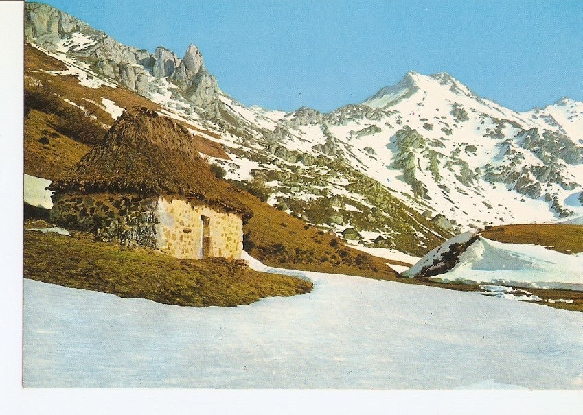 Postal 028880 : Asturias, Paisaje en Somiedo