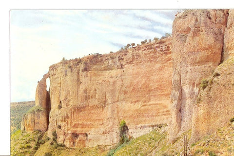Postal 028881 : Laderas del Tajo: Asa de la Caldera, Ronda (Malaga)