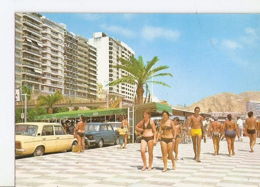 Postal 028890 : Alicante, Playa del Postiguet, Alicante