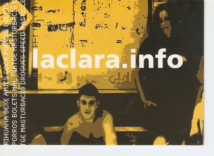 Postal 028901 : laclara.info, web sobre drogues i sexualitat