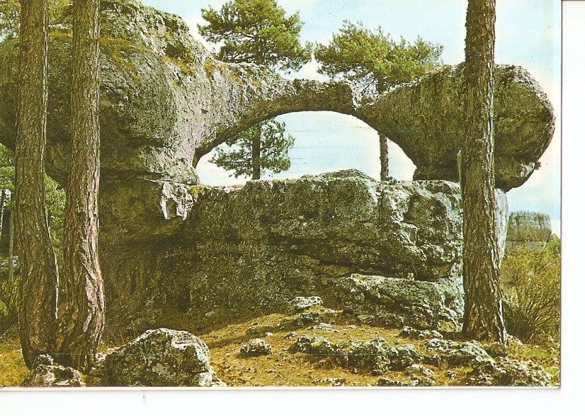Postal 028915 : Cuenca - Ciudad Encantada. Puente romano