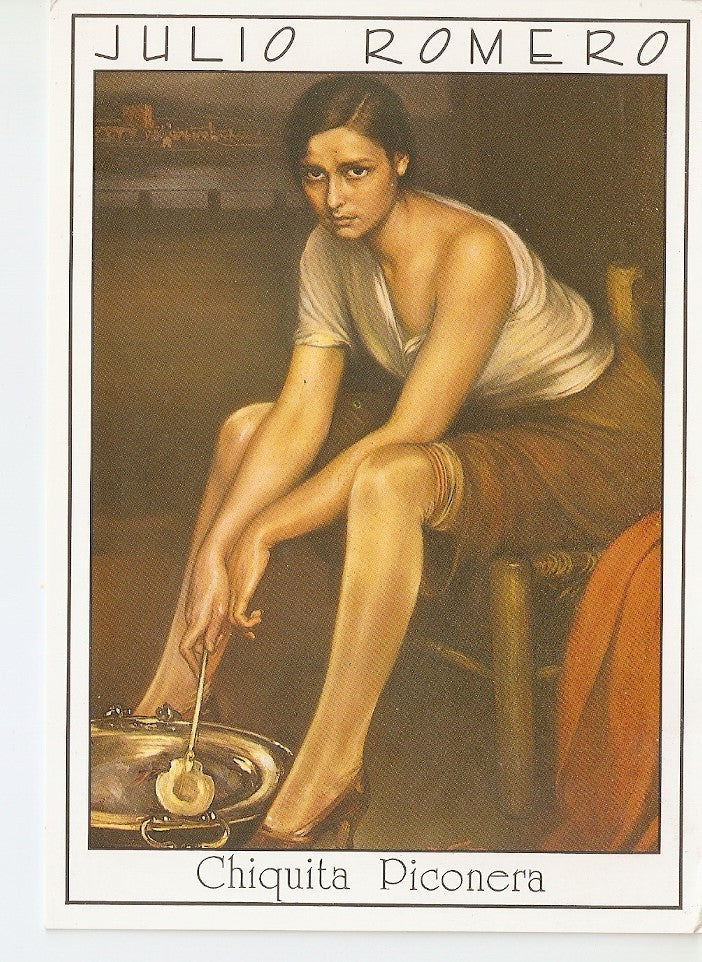 Postal 028921 : Julio Romero, Chiquita Piconera. Cordoba