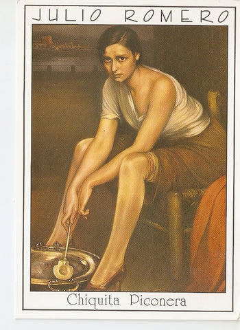 Postal 028921 : Julio Romero, Chiquita Piconera. Cordoba
