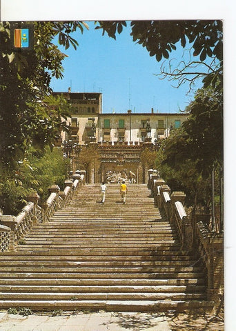 Postal 028936 : Teruel, Escalinata y Retablo Amantes