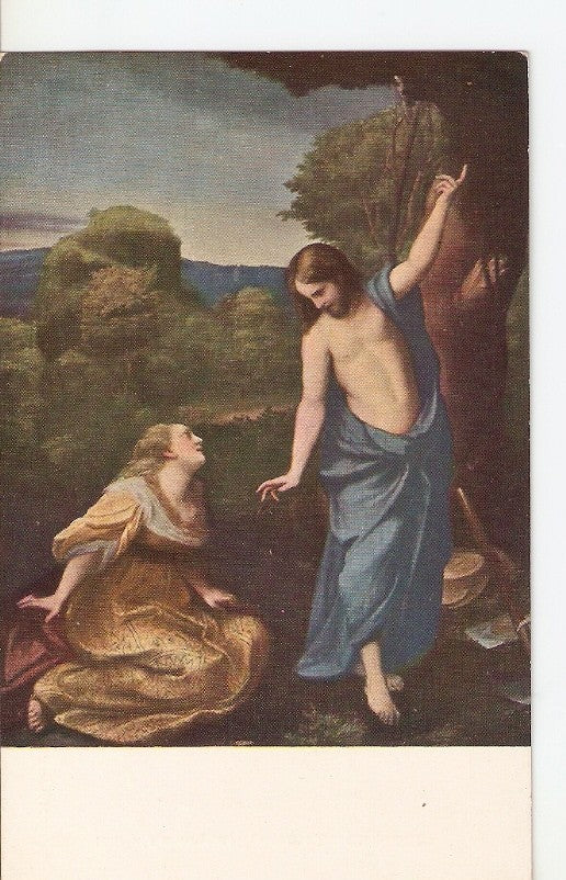 Postal 028942 : Museo del Prado (Madrid), Cristo y la Magdalena: El Corregio