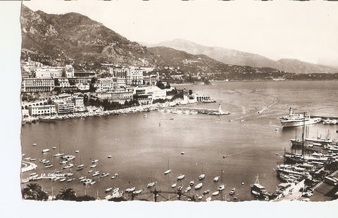 Postal 028971 : Principaute de Monaco, vue sur Monte-Carlo et le Port