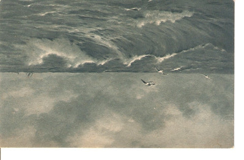 Postal 028976 : Pintura mar