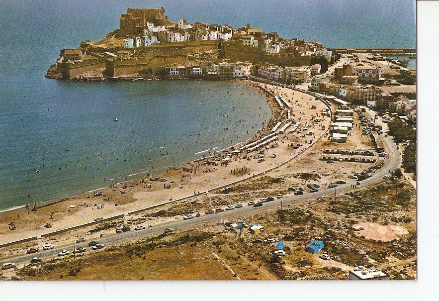 Postal 028990 : Peñiscola, vista aerea