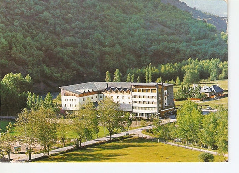 Postal 028991 : Pirineos Centrales, Rialp. Hotel Conde de Pallars