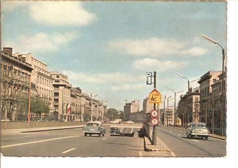 Postal 029055 : Bruxelles: Boulevar de la Petite Centuire - Tunnel rue de la Loi