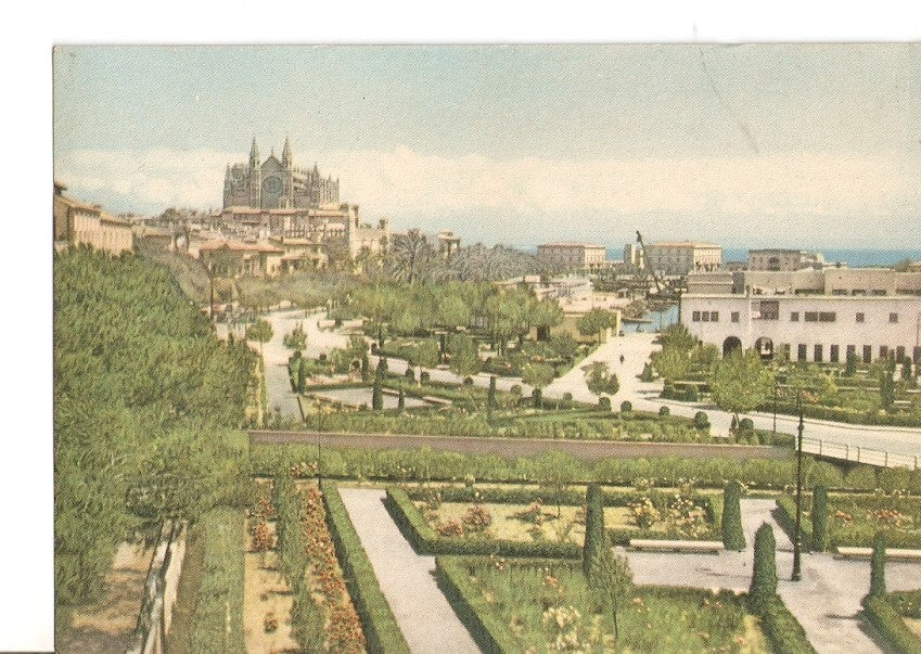Postal 029063 : Palma. Jardines Nautico y Catredral
