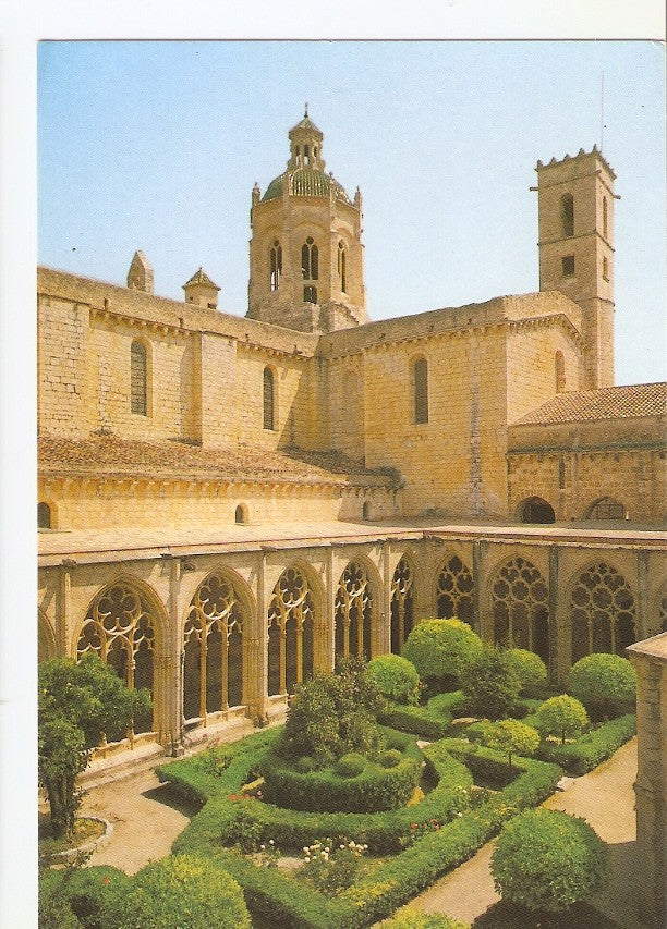 Postal 029095 : Costa Dorada - Tarragona, Monasterio de Santes Creus. Claustro y Torres