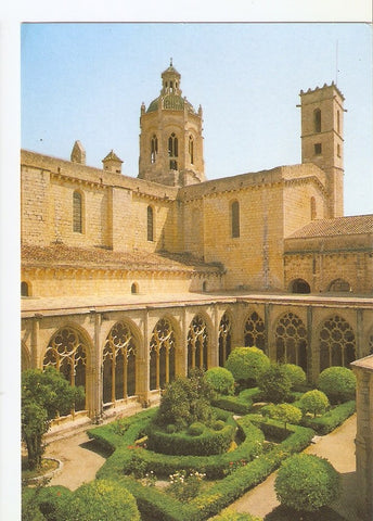Postal 029095 : Costa Dorada - Tarragona, Monasterio de Santes Creus. Claustro y Torres