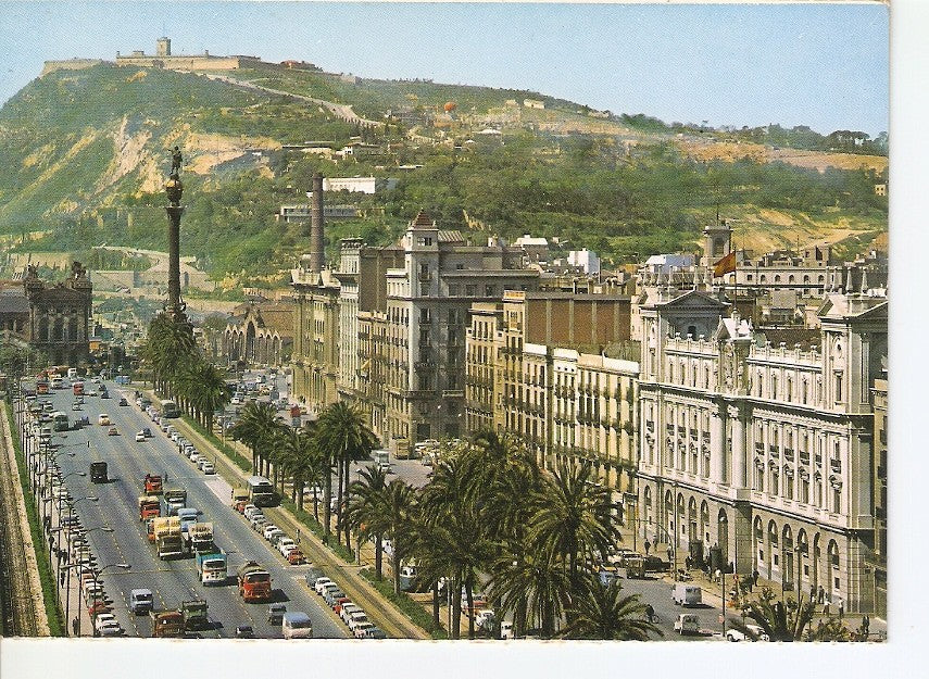 Postal 029107 : Barcelona, Paseo de Colon