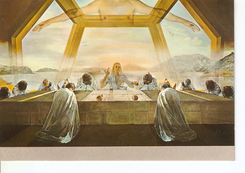 Postal 029116 : Teatro-Museo Dali Figueras. La Cena