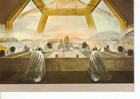 Postal 029116 : Teatro-Museo Dali Figueras. La Cena