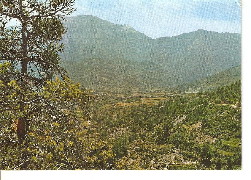 Postal 029125 : Nocito (Huesca), Vista general y Sierra Guara al fondo
