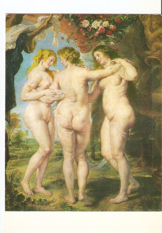 Postal 029141 : Museo del Prado. Rubens. Las Tres Gracias