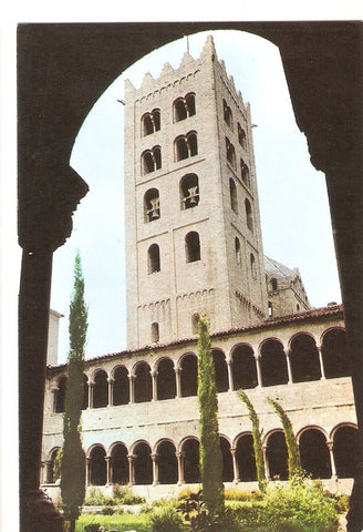 Postal 029147 : Ripoll, Claustros del Monasterio de Santa Maria