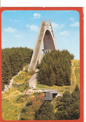 Postal 029148 : Winterberg, Heiklimasticher Kurort im Hochsauerland, St. Georg-Sprungschanze