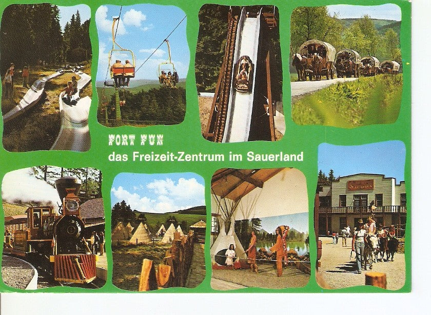 Postal 029149 : Fort Fun, das Freizeit-Zentrum im Sauerland